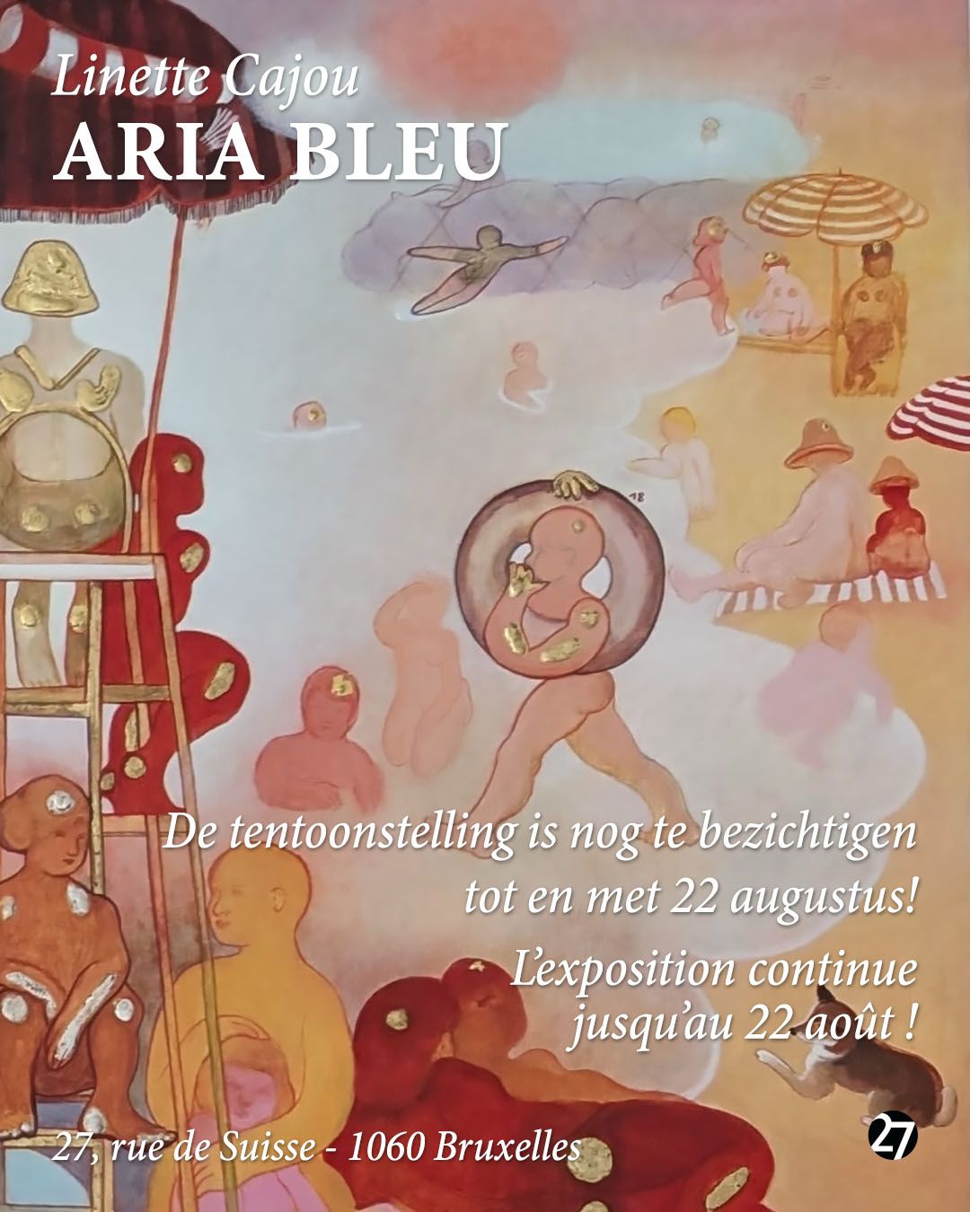 Aria Bleu - Linette Cajou